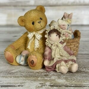 Enesco 1998 Cherished Teddies RANDY "You're Never Alone With Good Friends Around